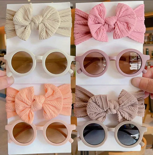 Sunglasses and Headband Set