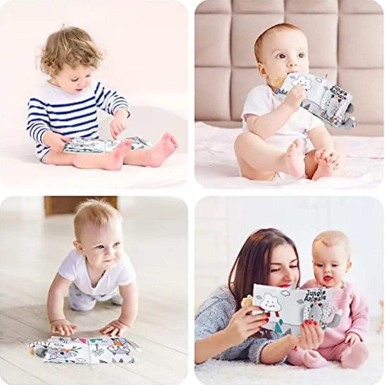 Soft Cloth Baby Book