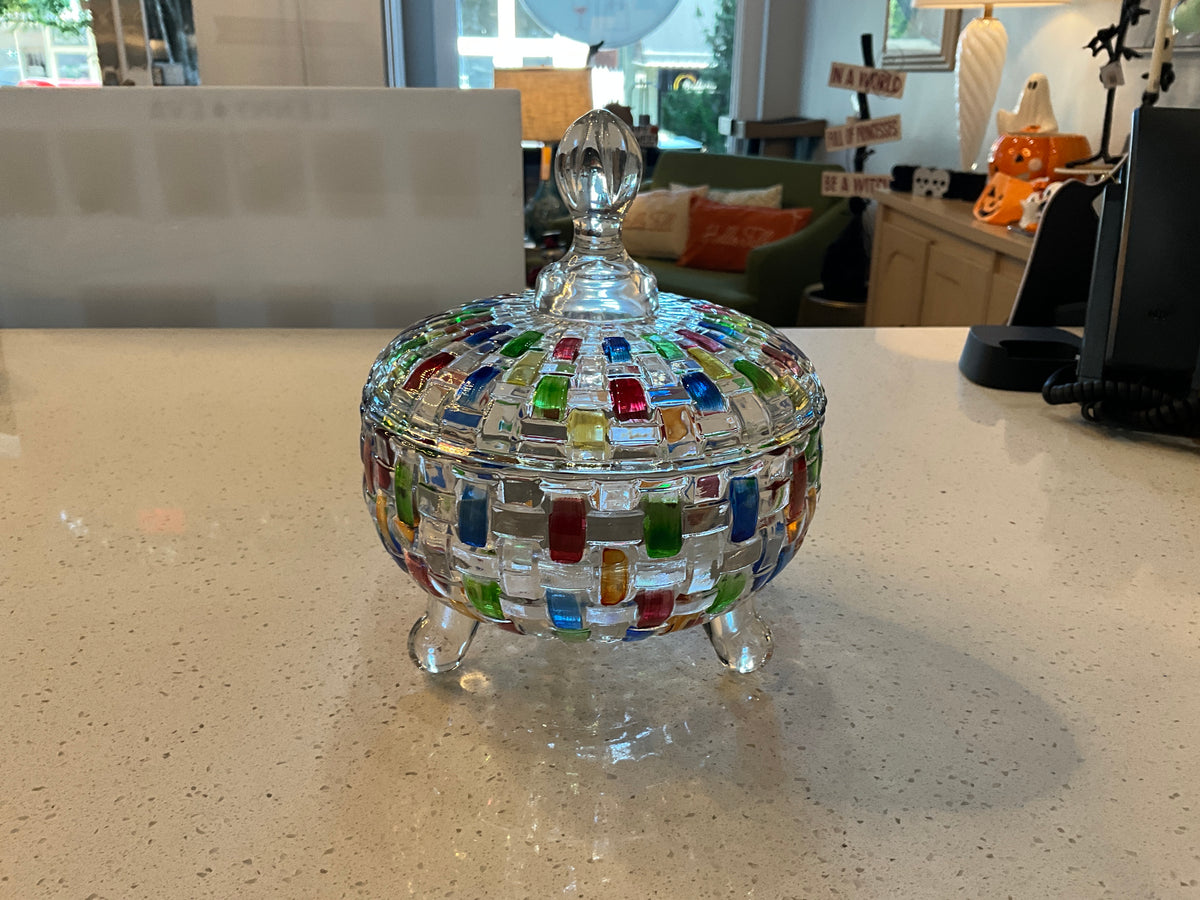 Glass Candy Dish