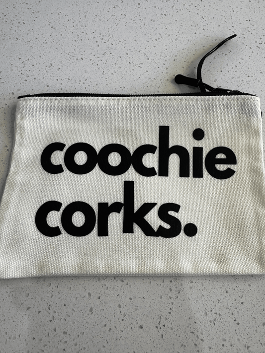 Coochie Corks Makeup Bag