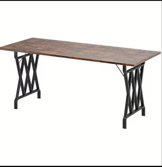Wood and Metal Table