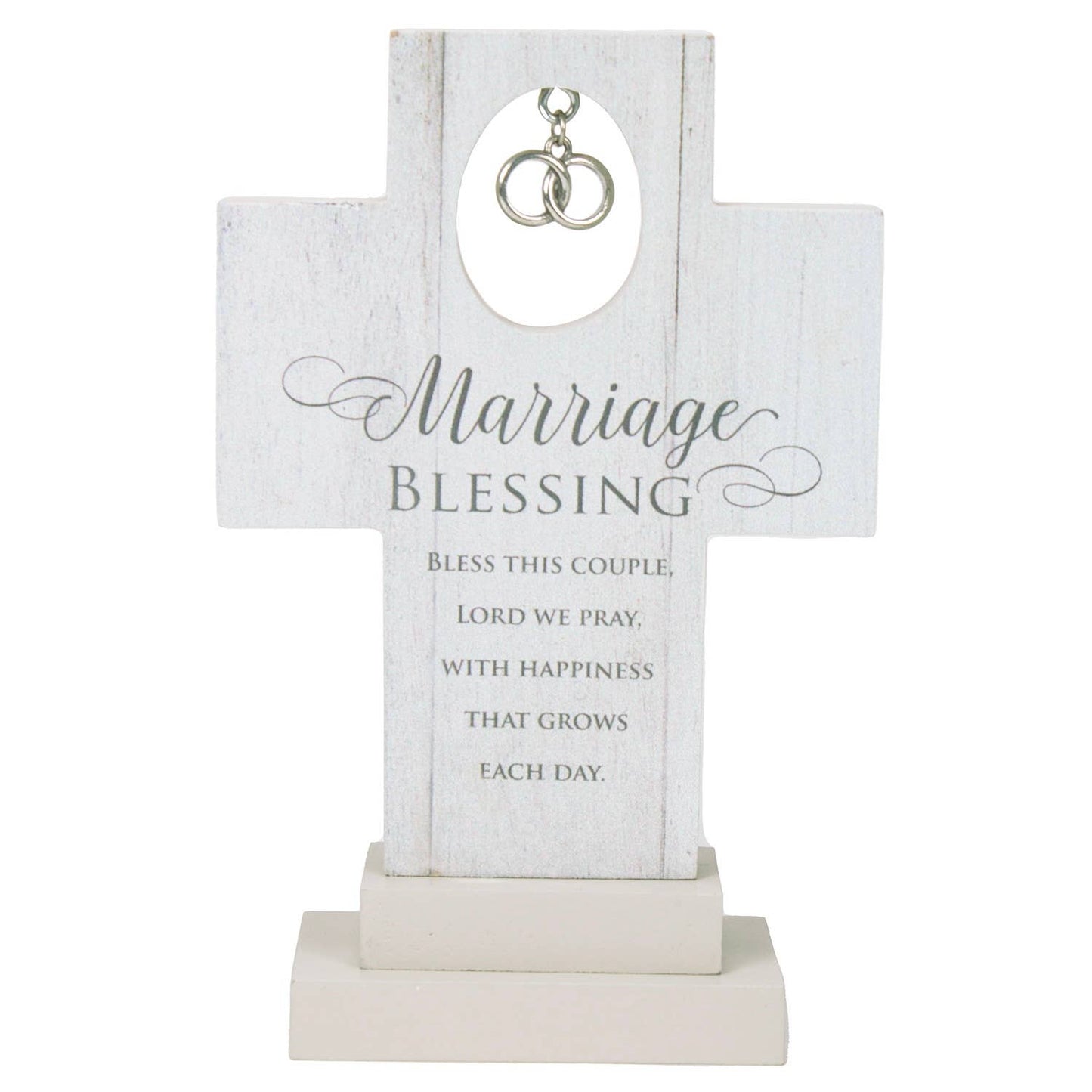 Marriage Charm Standing Cross