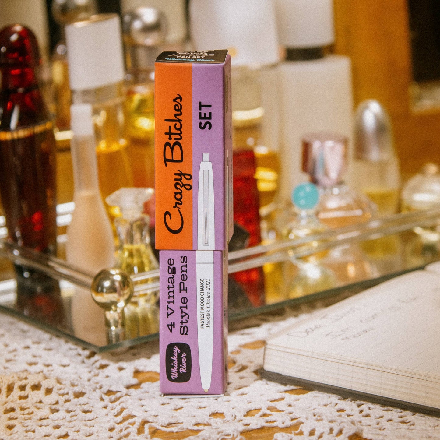Crazy Bitches Awards Pen Set | Funny Pens
