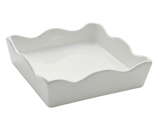 Ceramic Cocktail Napkin Tray