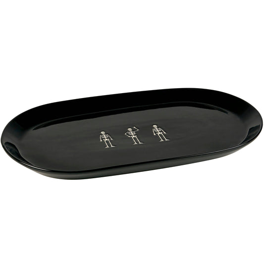 Skeletons Oval Platter