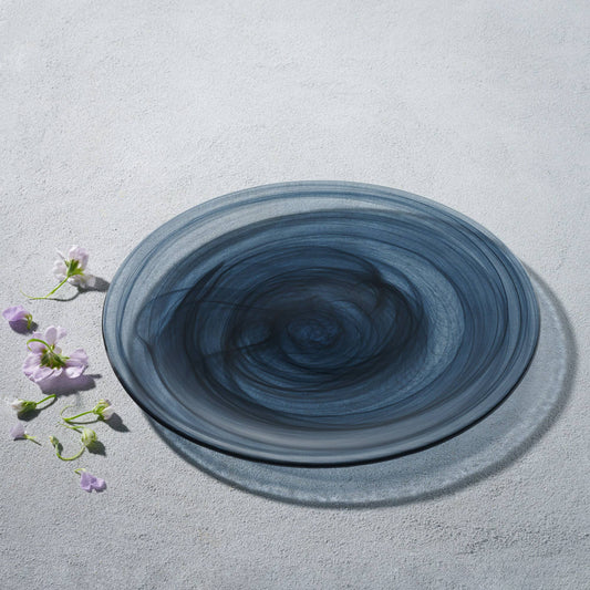 Souelle - Alabaster Black, Charger 13", Dishwasher Safe