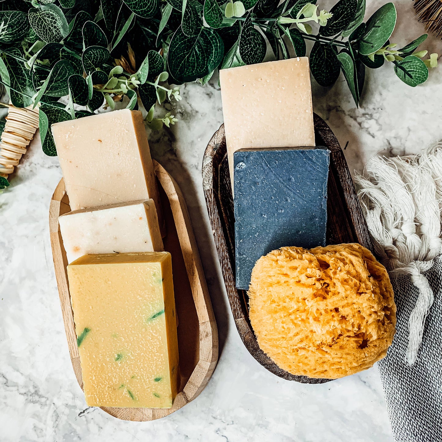 Dead Sea Sponge, All Natural Body Wash Loofah 4-5"