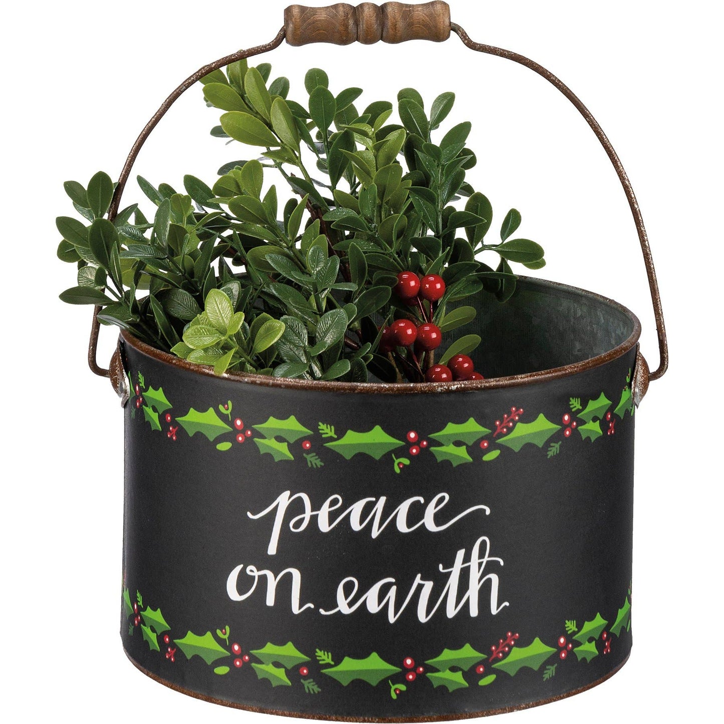 Small Merry Christmas Bucket small