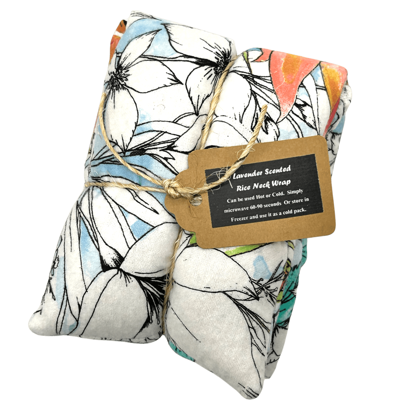 Lavender Scented Therapy Rice Neck Wraps