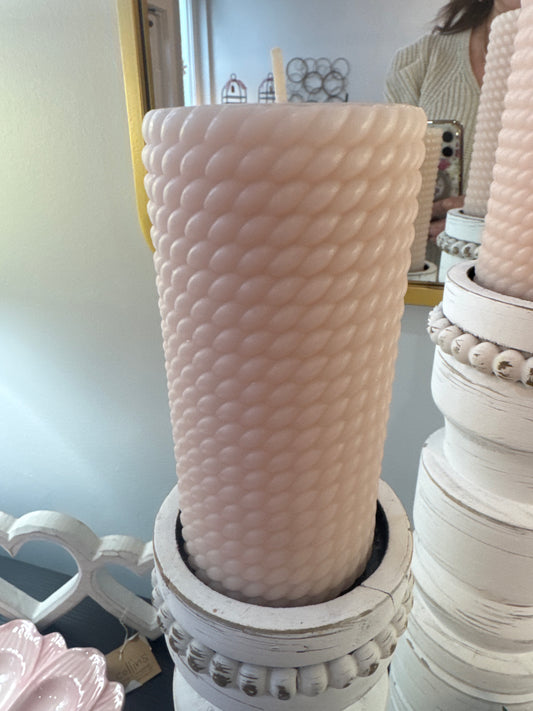 Pink Textured Pillar