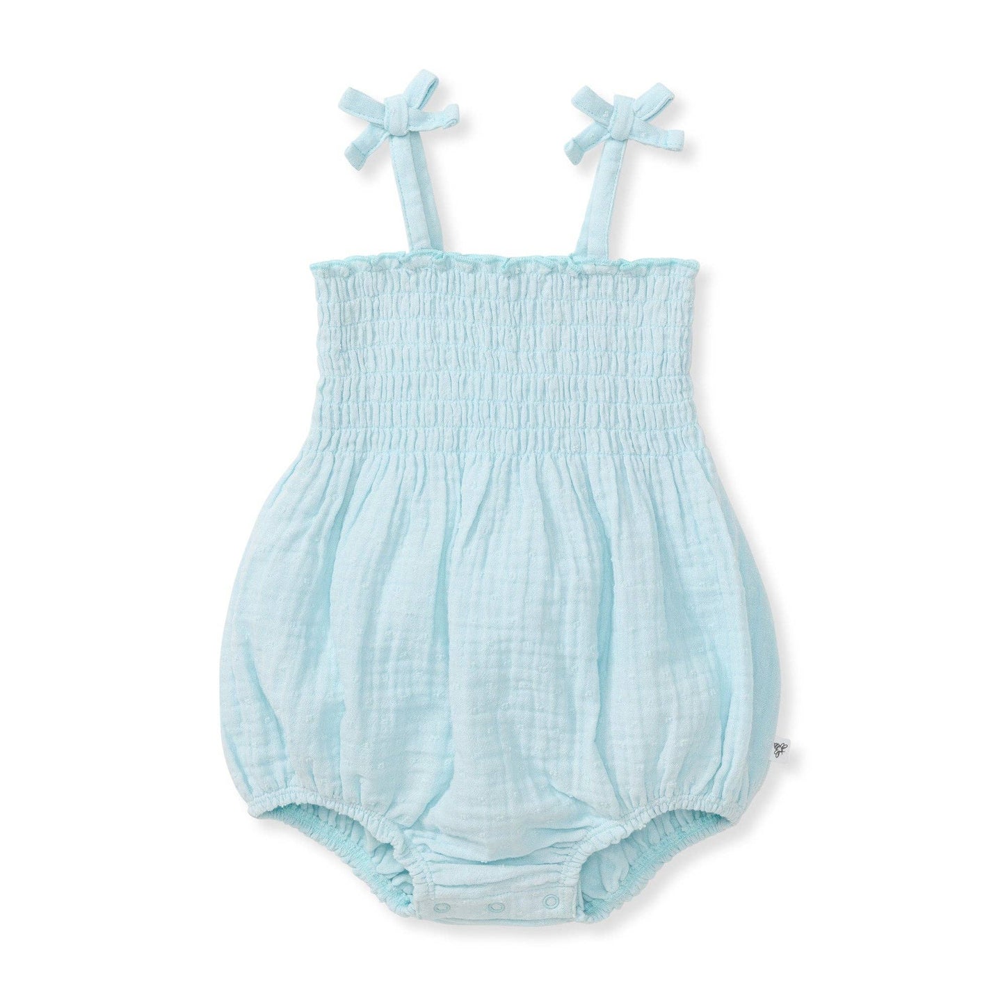 Dotted Muslin Bodysuit