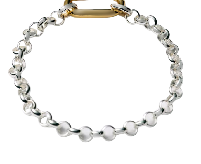 Push It Charm Chain Bracelet Waterproof Titanium