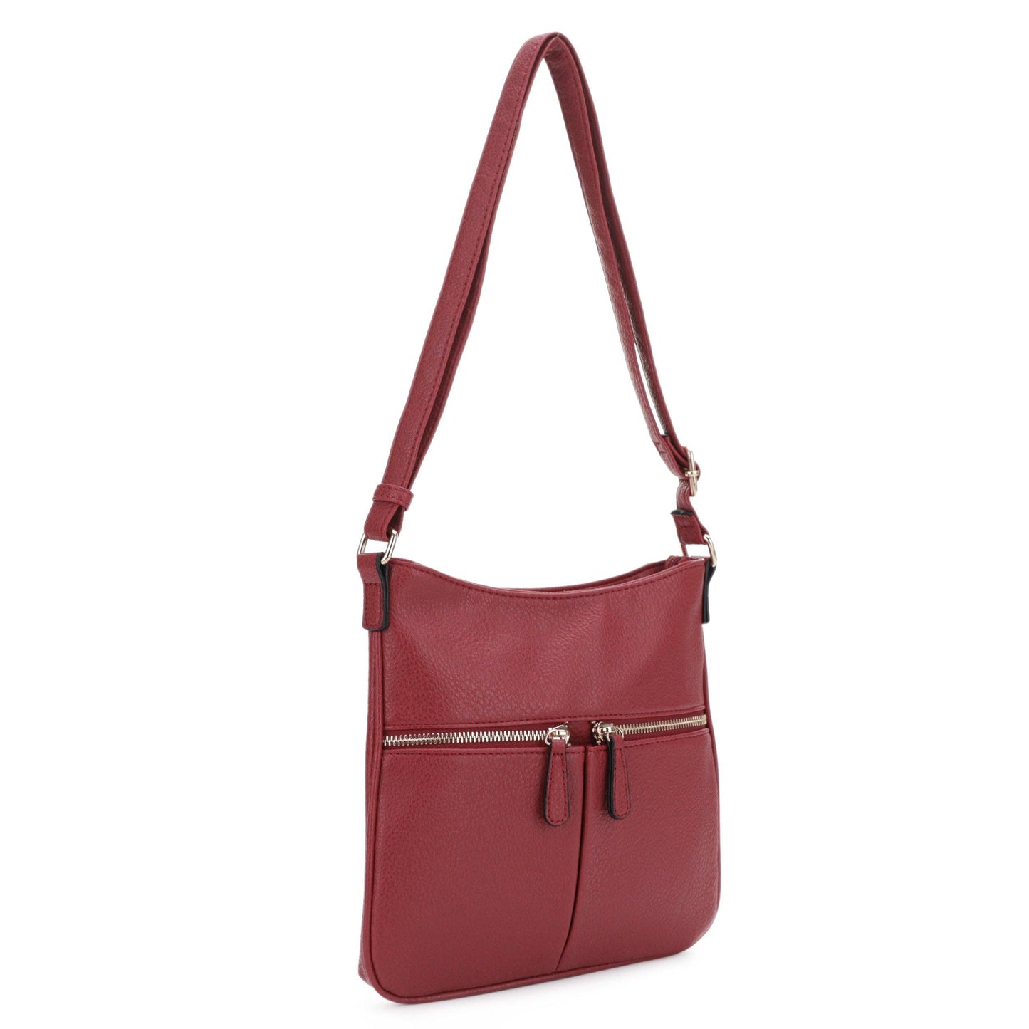 FC19547 Double Front Pocket Crossbody Bag