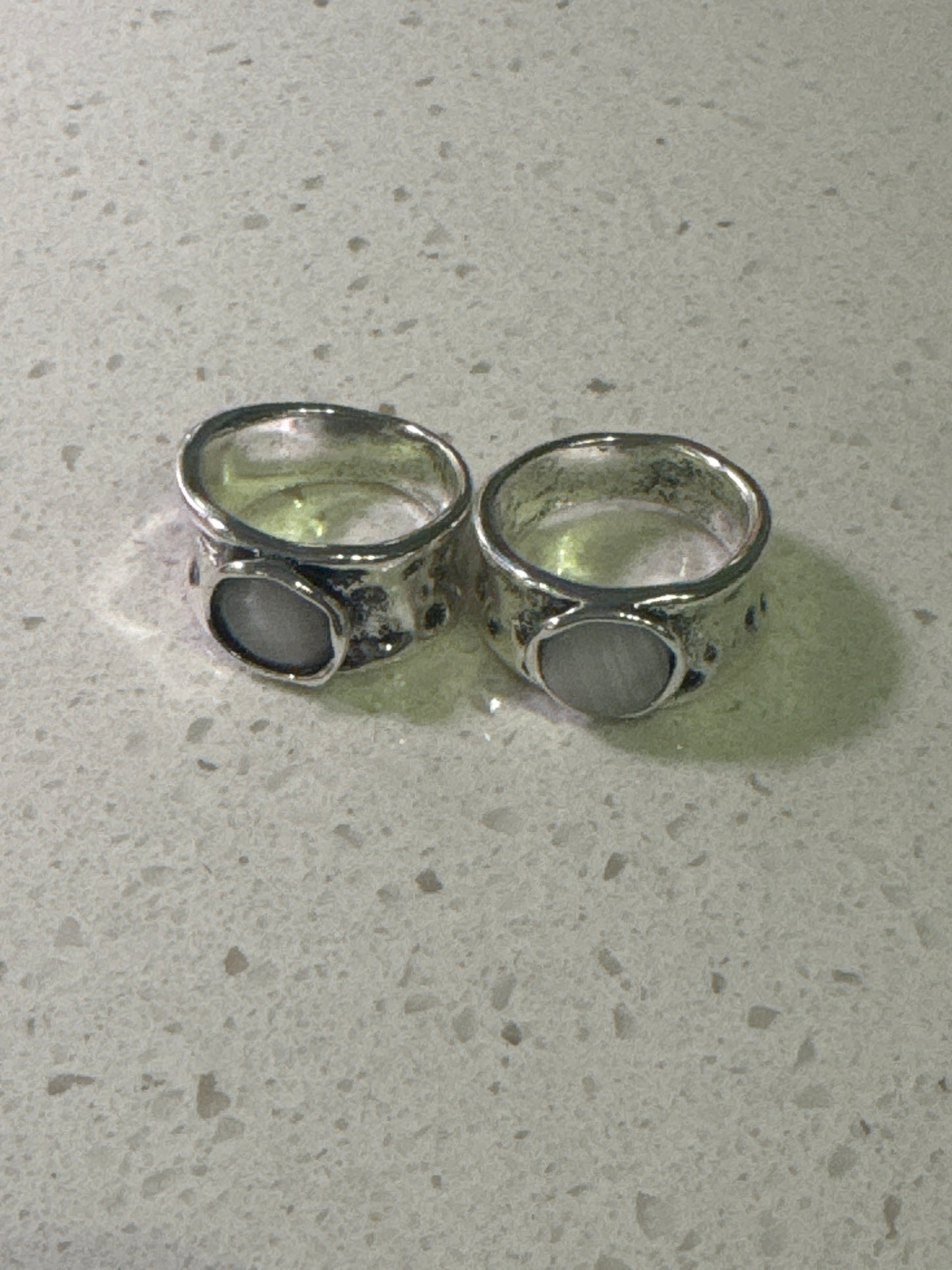 Moon Stone Silver Ring