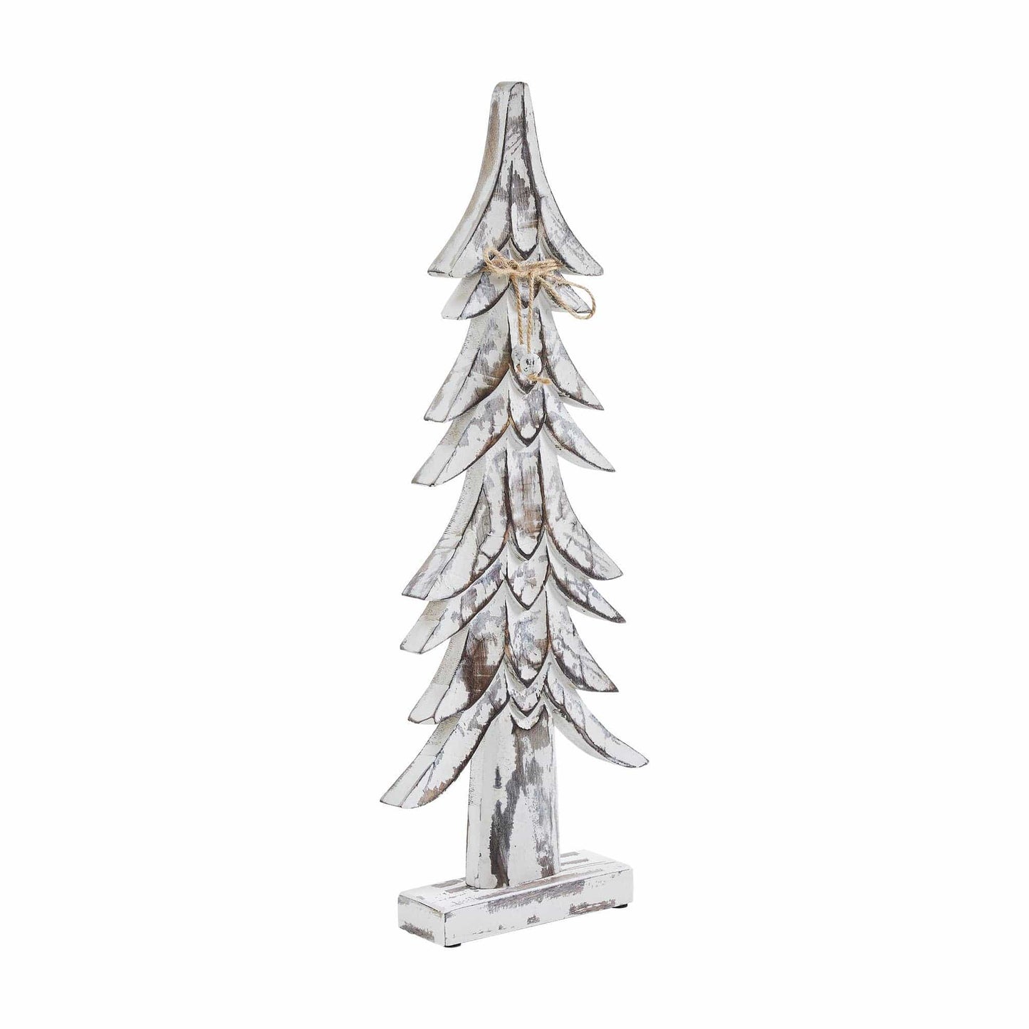 Distressed Wood Tree 21x8.5x2