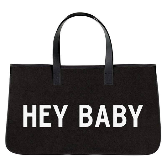 Canvas Tote - Hey Baby