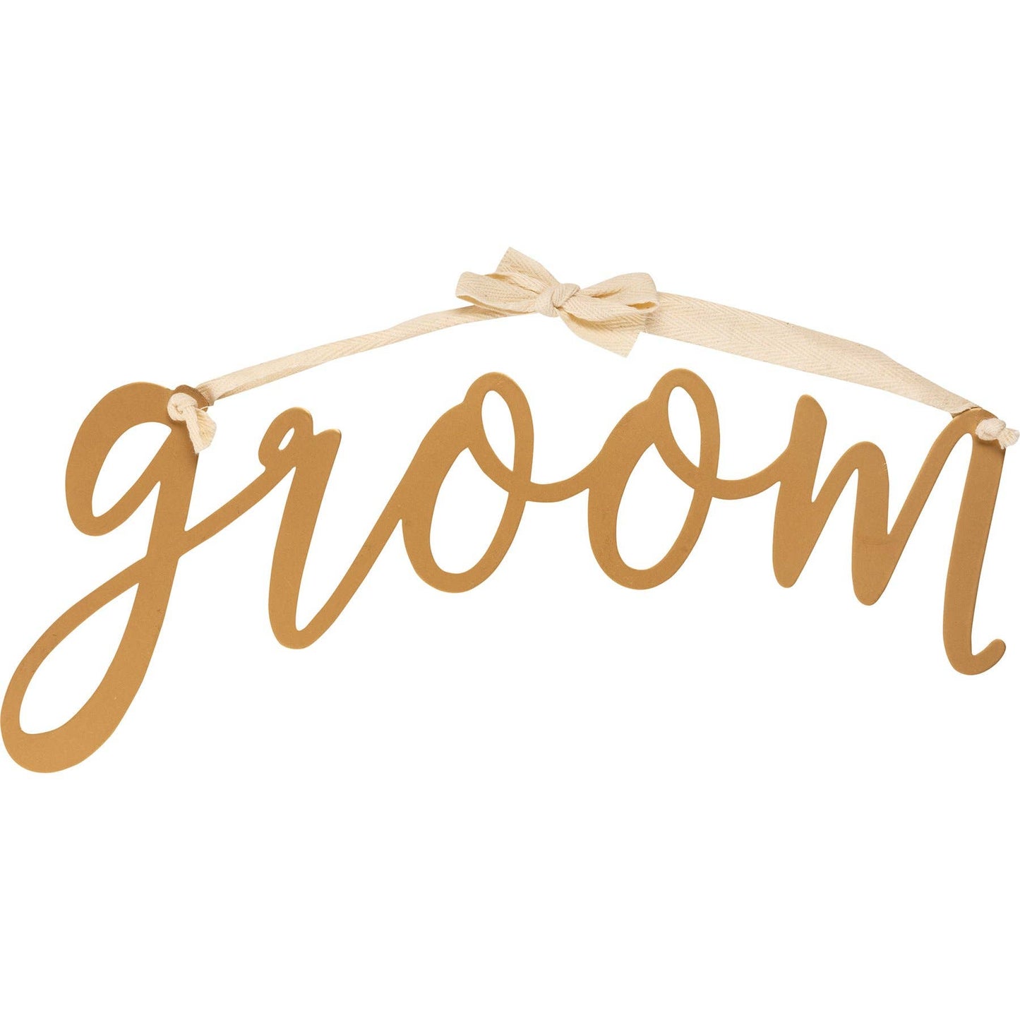 Groom Sign Hanging Decor