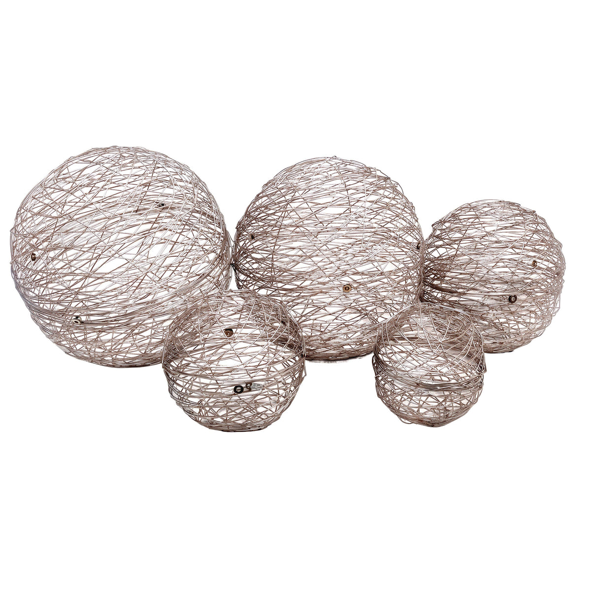Iron Decorative Balls Set