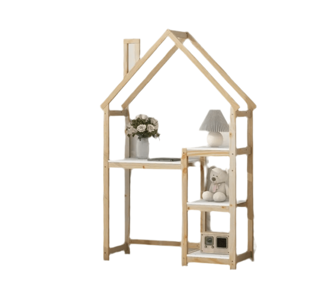 Children's Writing Desk House Shaped