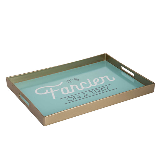 SALE Multicolor Fancier on a Tray
