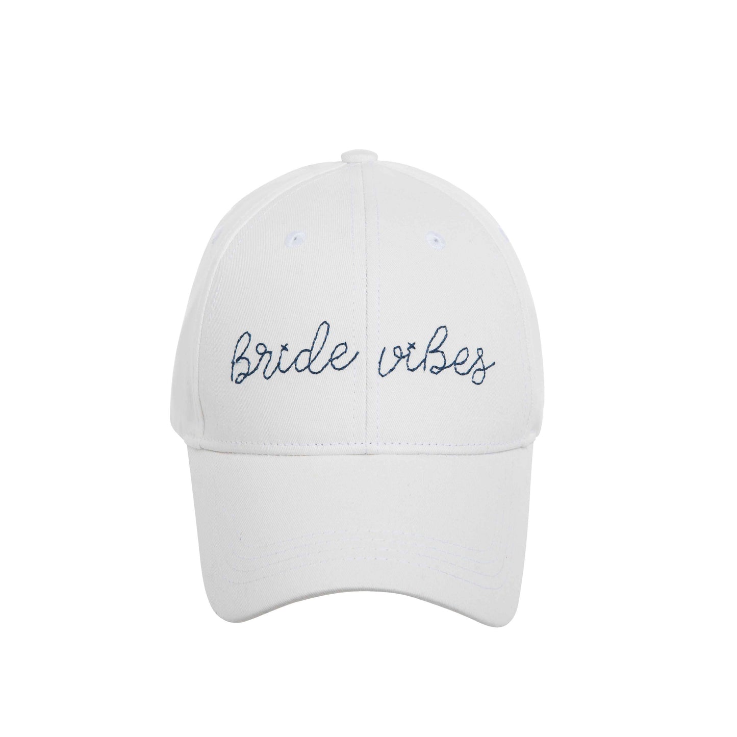 Bride Vibes Embroidered Hat