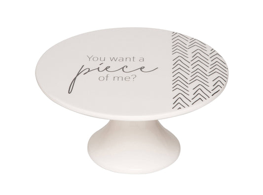 Piece of Me Cake Platter