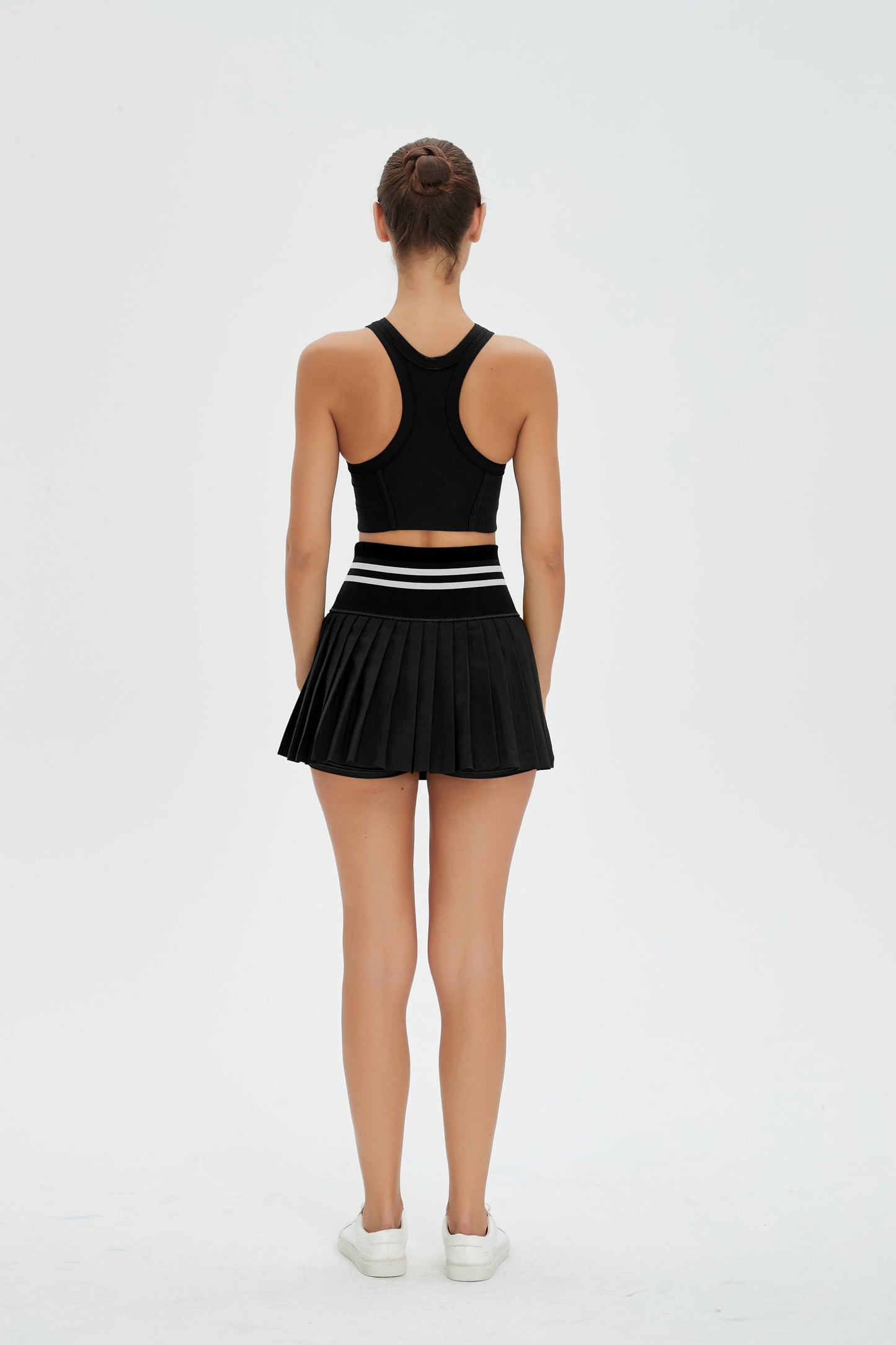 Joni Lycra® High Waist Pleated Tennis Skirt