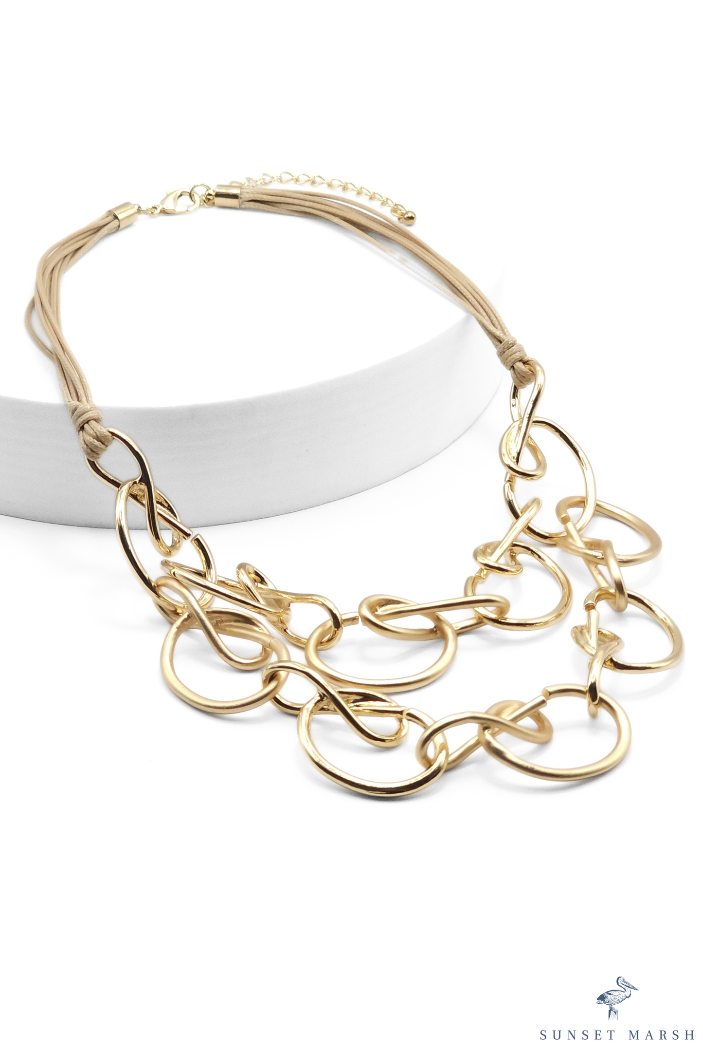 Tangled Grace - Gold Necklace