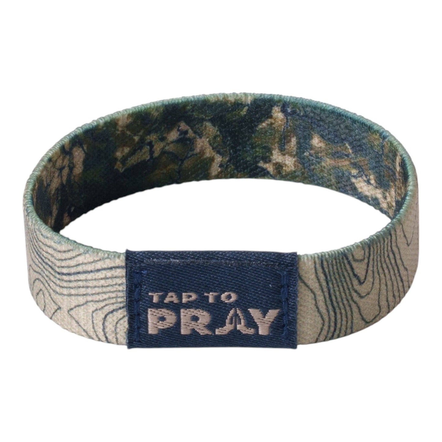 Tap To Pray® Wristband – Valor Camo
