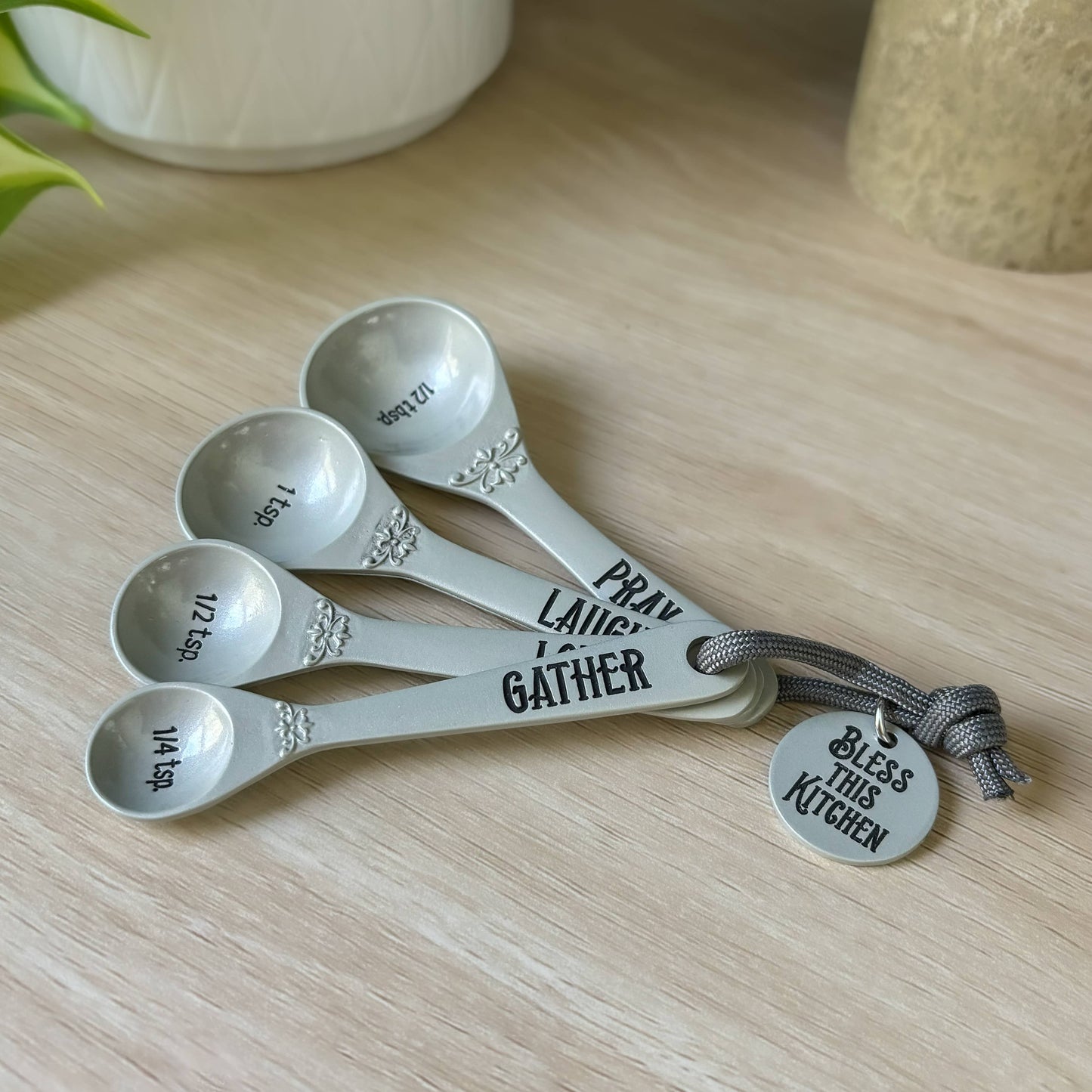 Kitchen Prayer Measuring Spoons