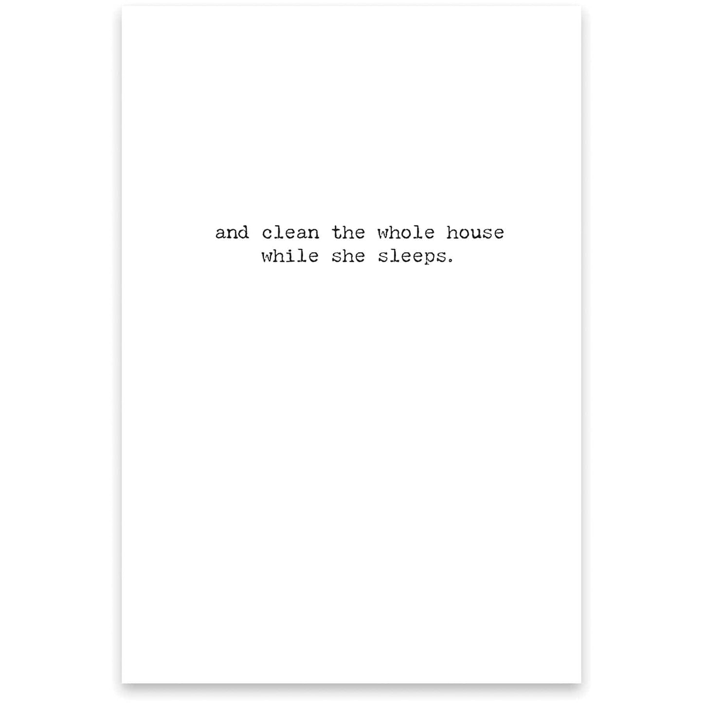 In His Arms Greeting Card
