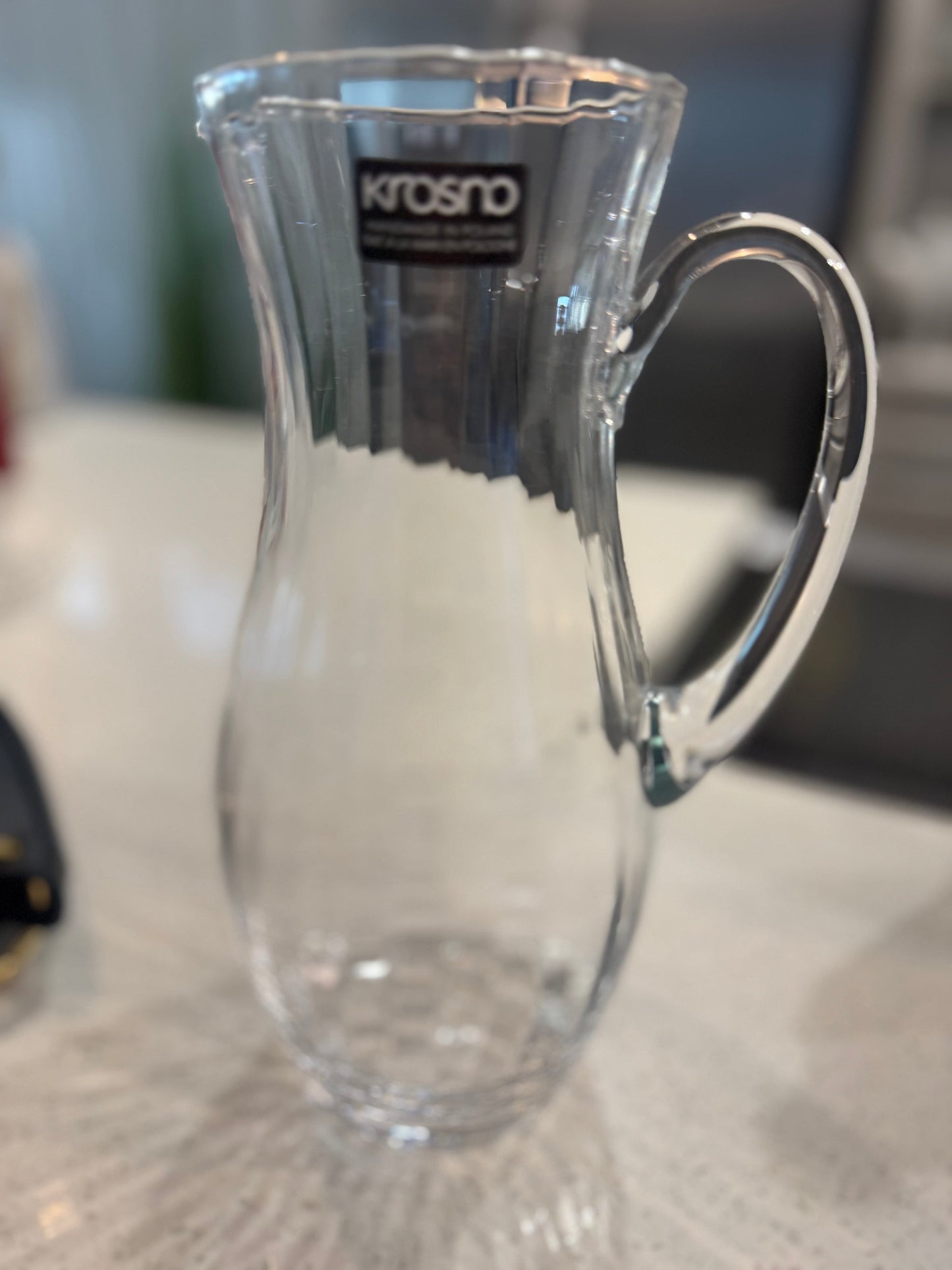 Glass Handmade Pitcher
