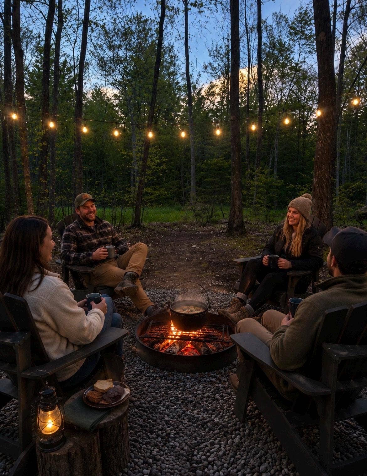 Simmer Pot Kit with Woodsy Campfire Cinnamon Scent