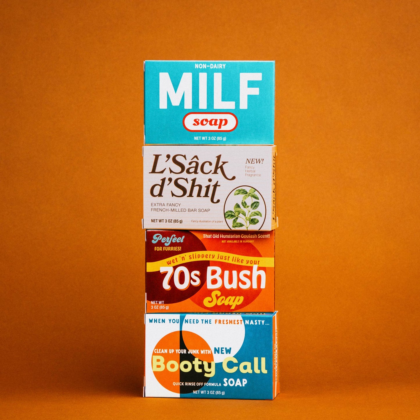 70s Bush Triple Milled Boxed Bar Soap | Funny Soap |Fun Gift