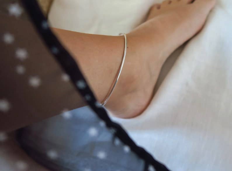 Shaye Bangle Anklet- Titanium Waterproof - flexible