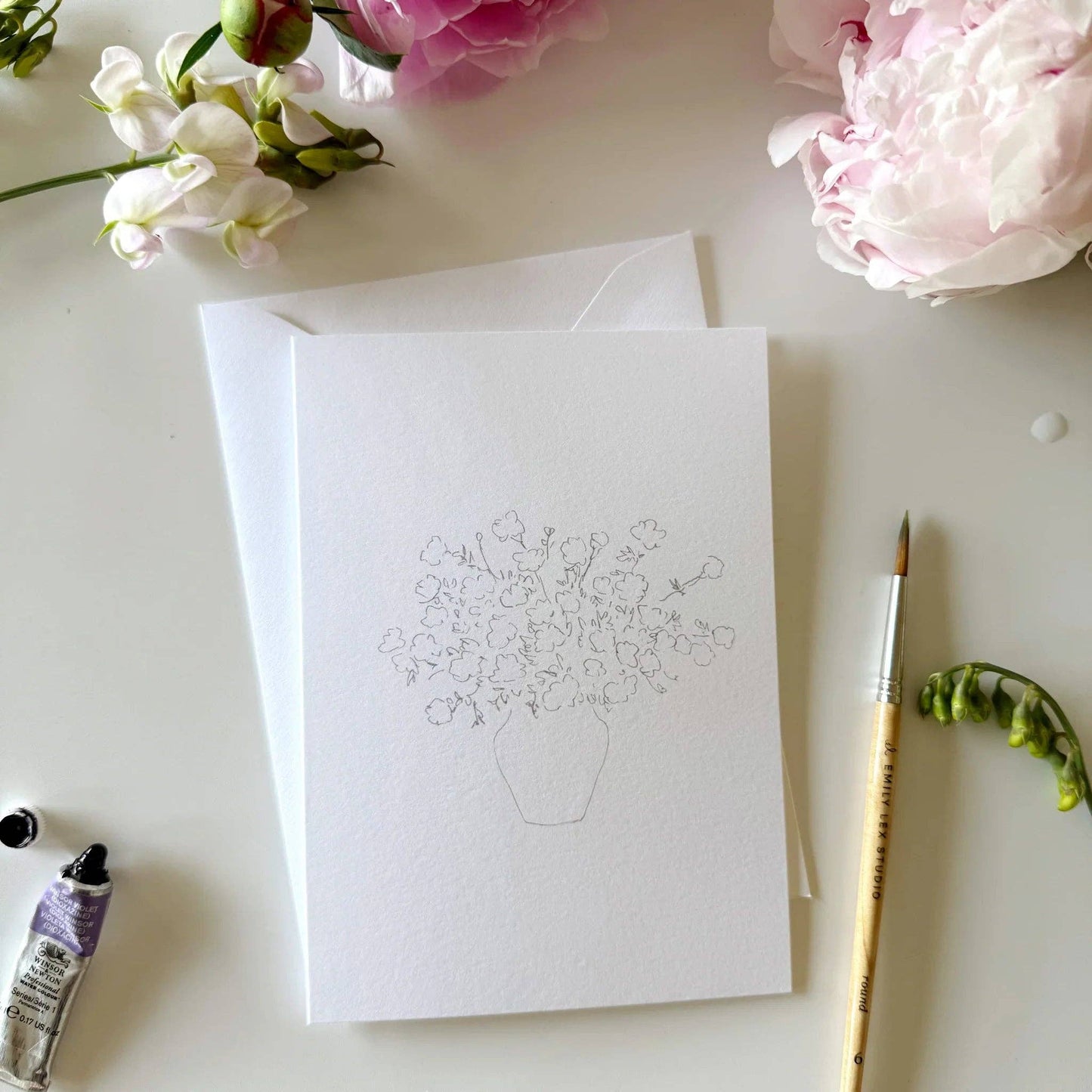 watercolor notecard set