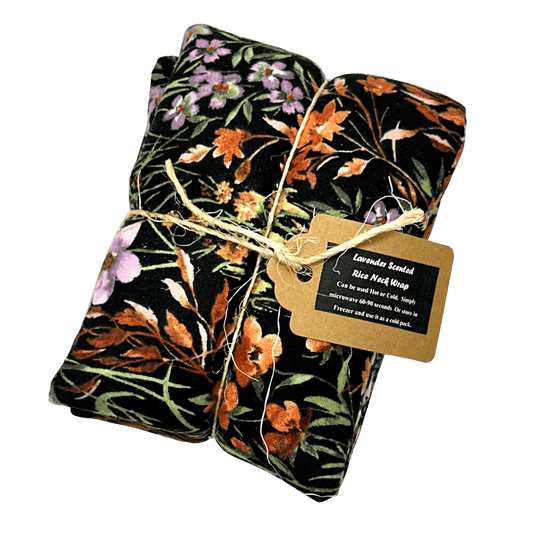 Lavender Scented Therapy Rice Neck Wraps