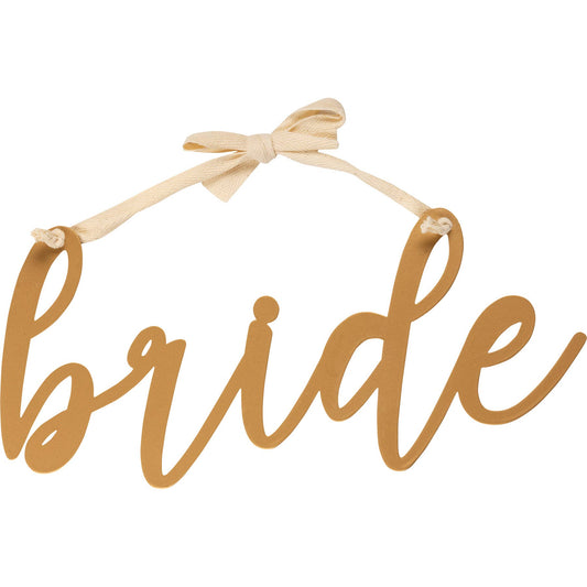 Bride Sign Hanging Decor