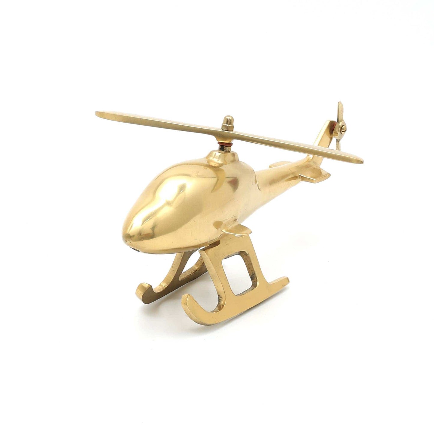 Decorative Helicopter-Accent Figurine