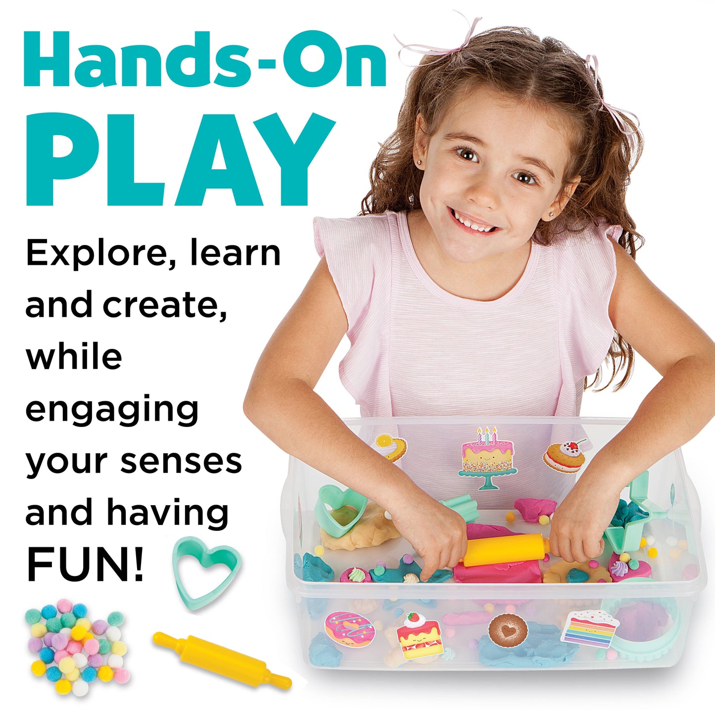 Sensory Bin Bake Shop Activity Bin for Kids