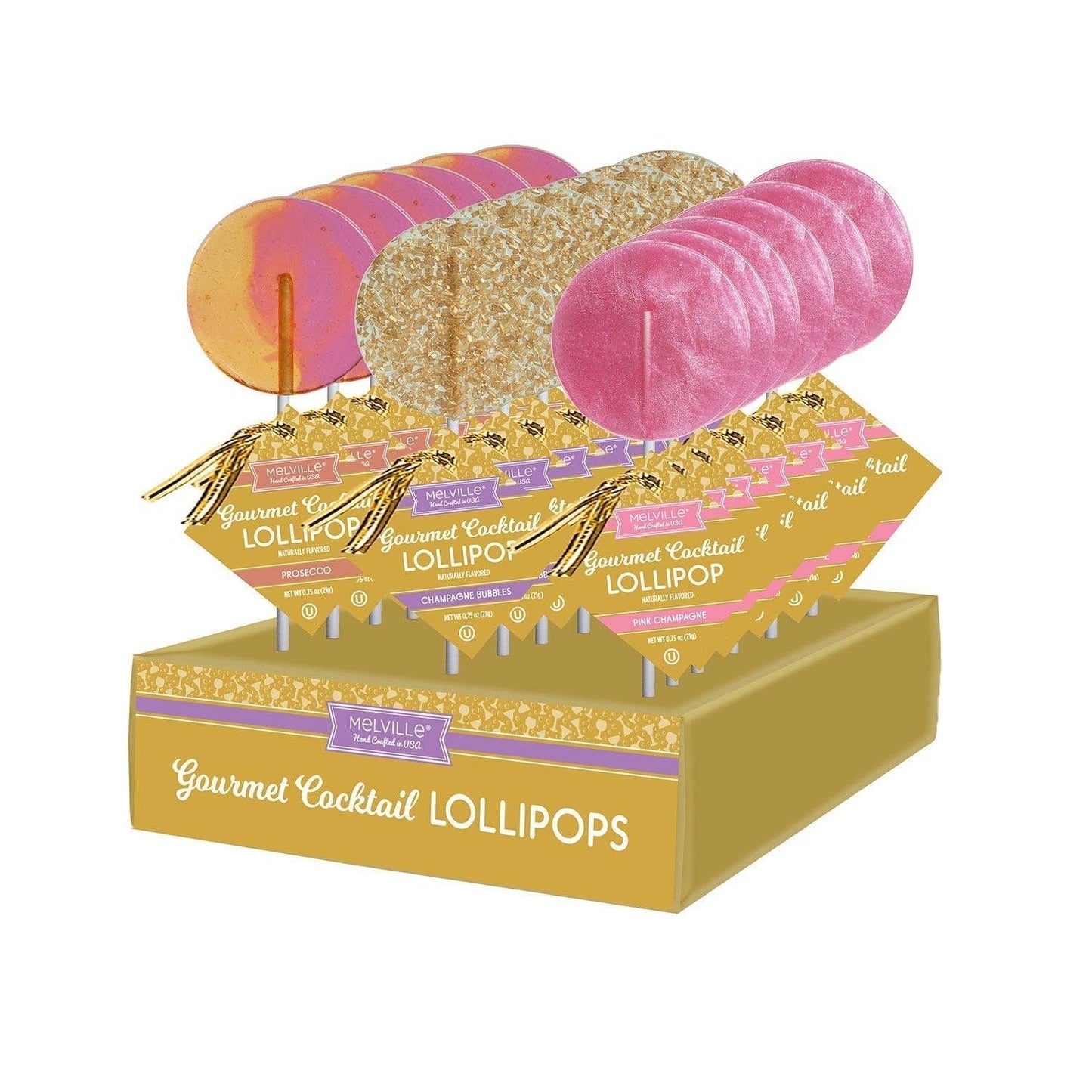 Gourmet Cocktail Lollipops - Assorted