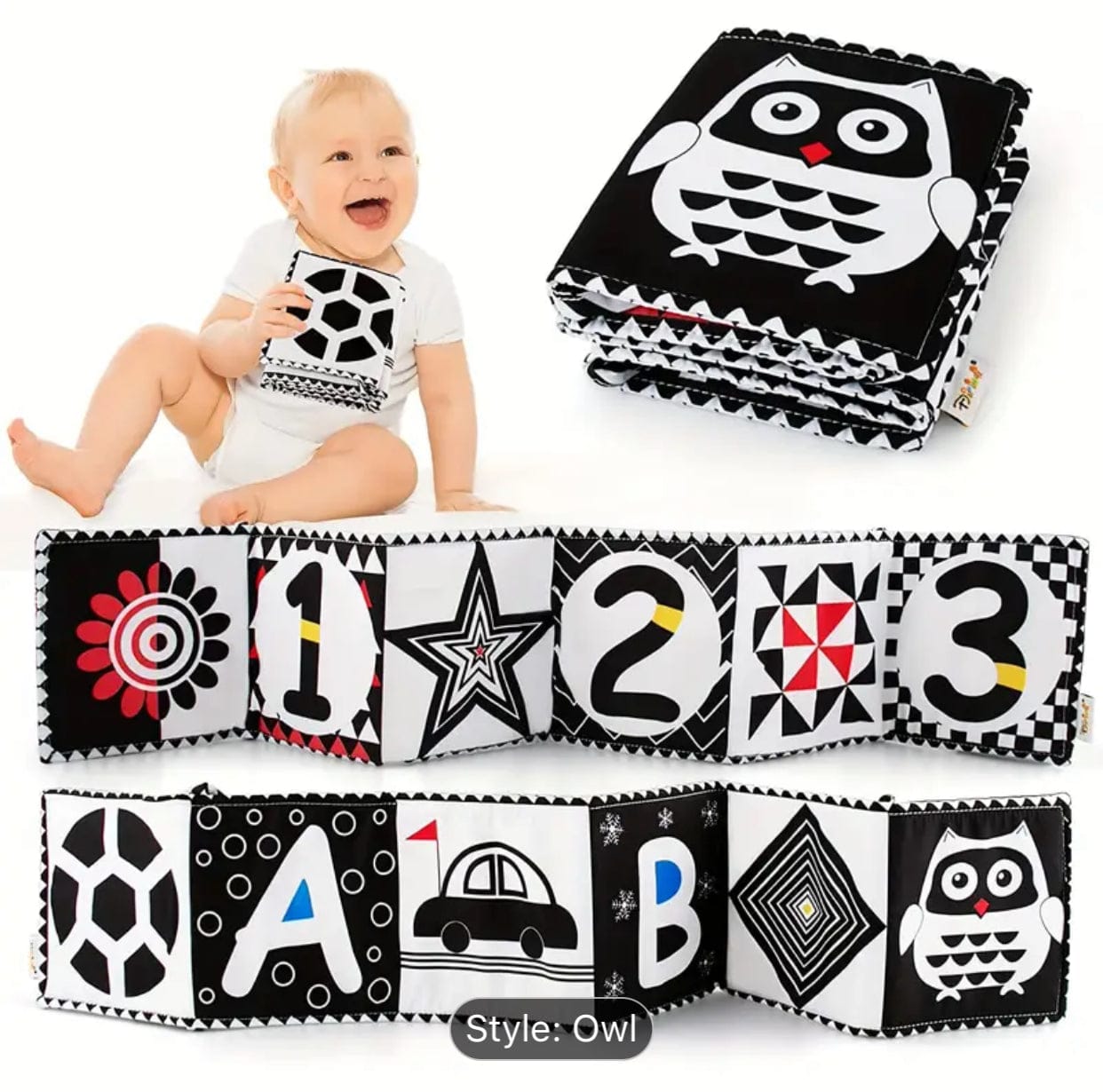 Soft Fabric Baby Book