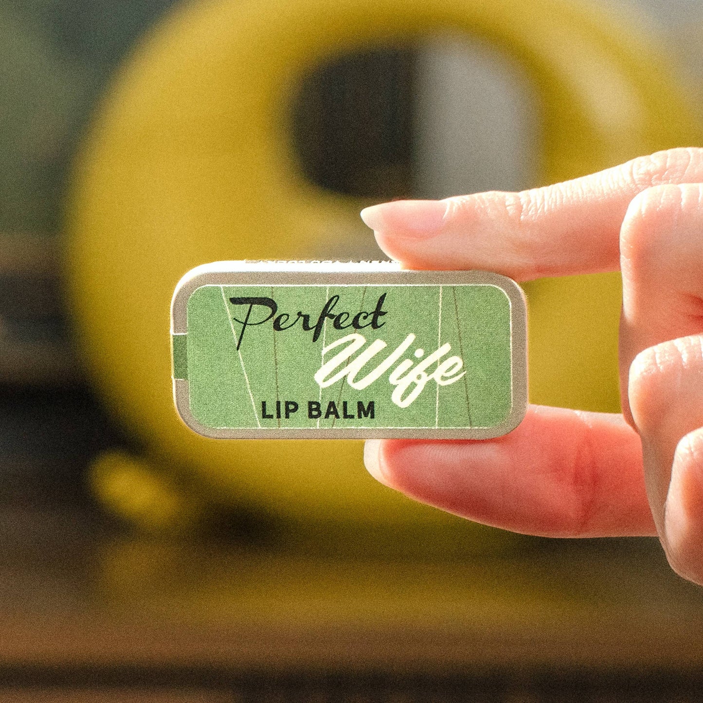 Perfect Wife Lip Balm | Funny Old School Tin