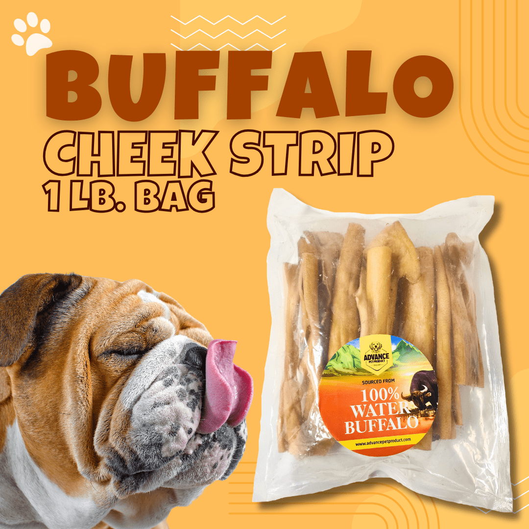 Buffalo Cheek Strip 1 Lb. Bag