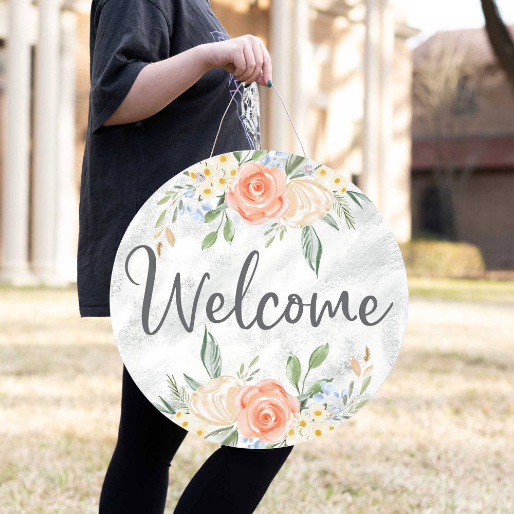 Door Hanger, Welcome Sign,