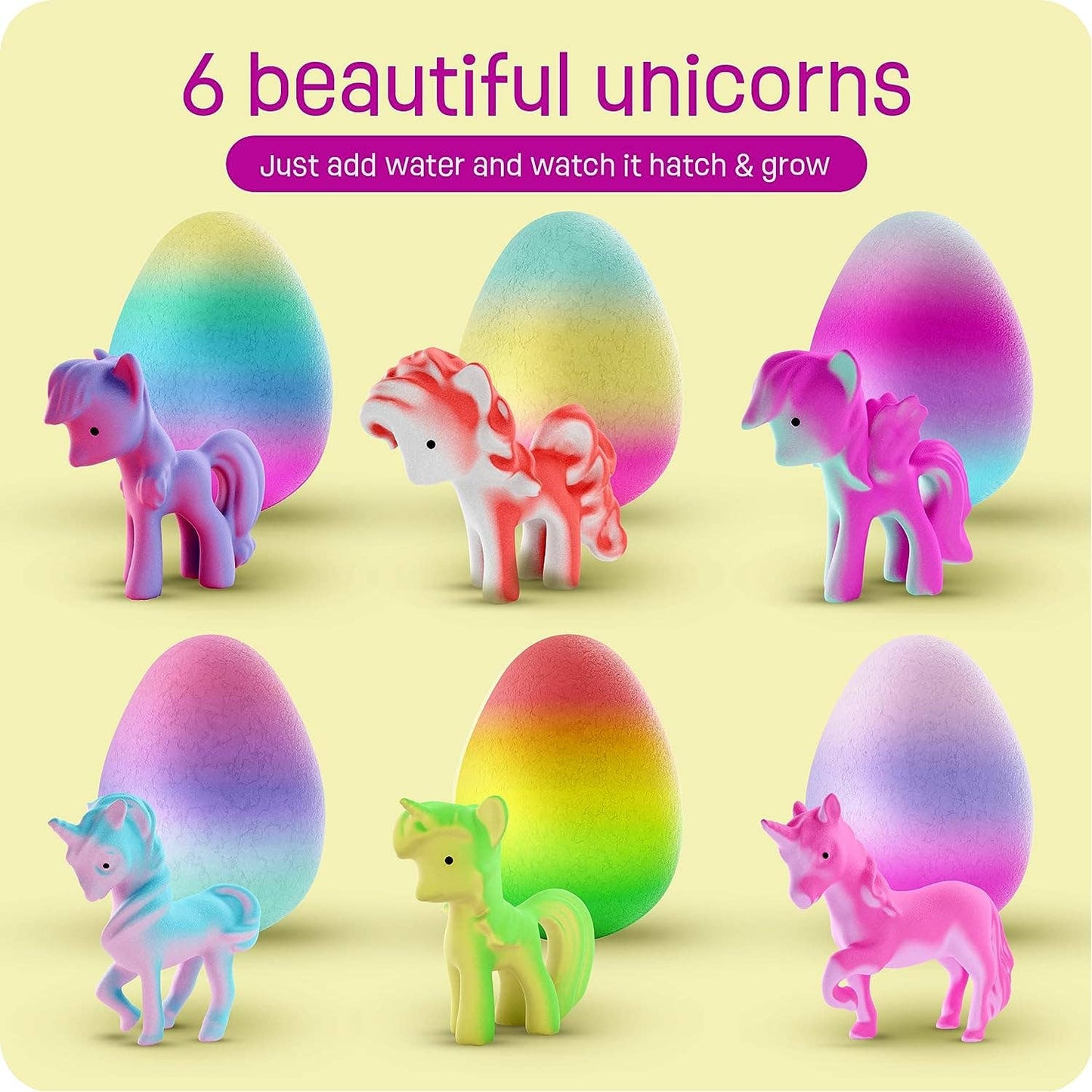 Unicorn Hatching Surprise Eggs for Kids