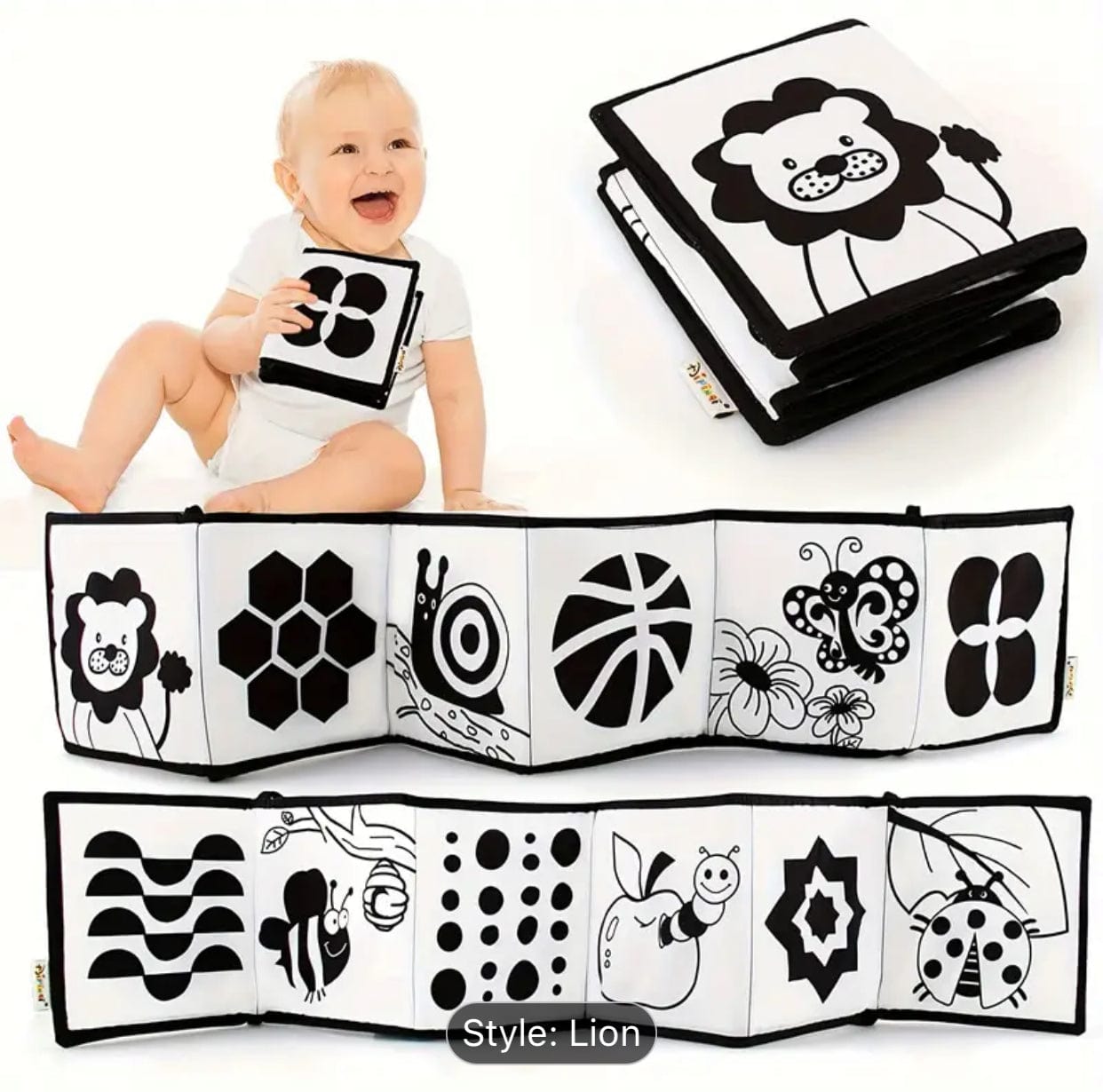 Soft Fabric Baby Book