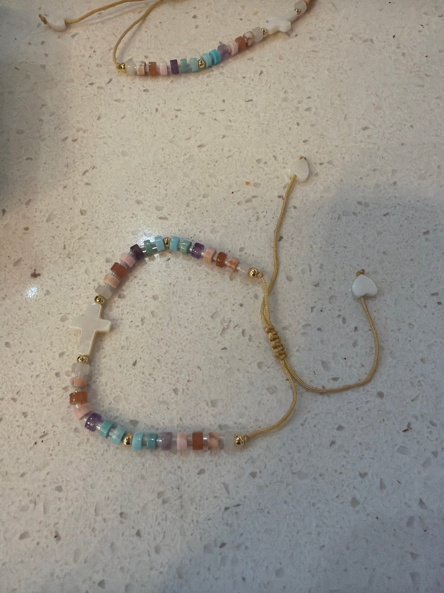 Beaded Pull cross Bracelets