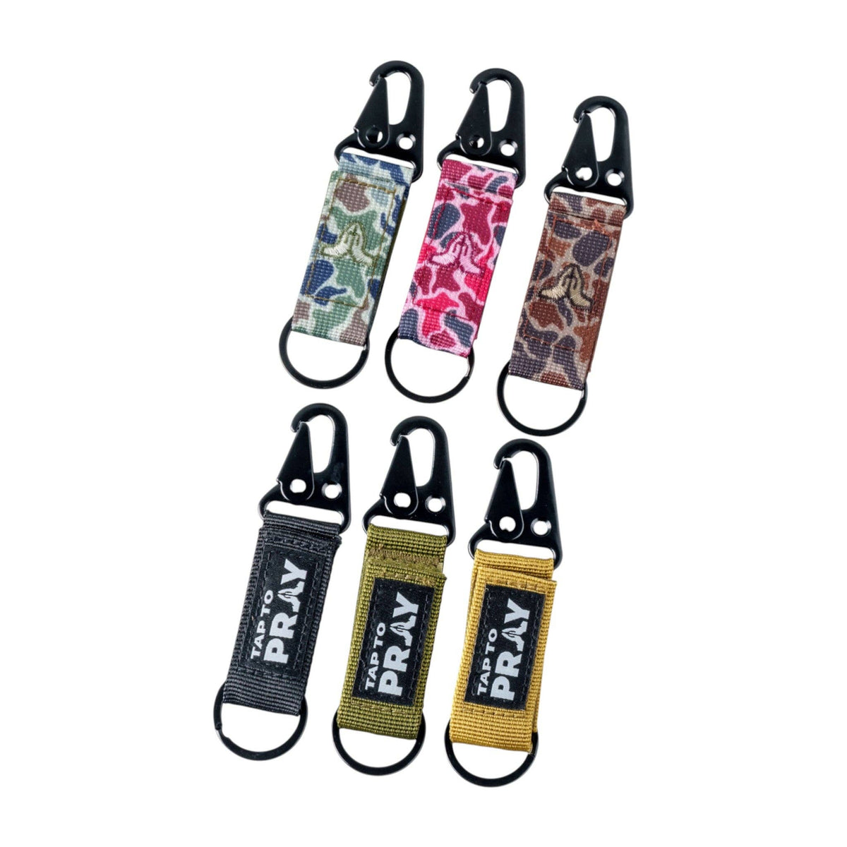 Tap To Pray™ - Tactical Carabiner Keychain