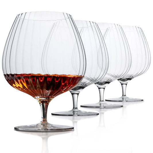 Whiskey Bourbon Brandy Crystal Glasses Snifter 20oz